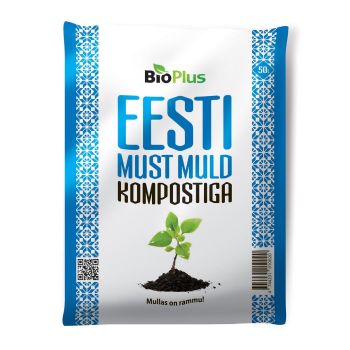 Must muld Eesti Bioplus 50L kompostiga 4744231010020